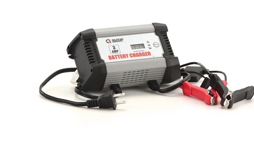 Guide Gear 3A 6V/12V Smart Battery Charger 360 View - image 10 from the video